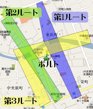 フィードワークルート