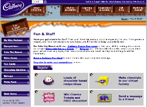 Cadbury's site