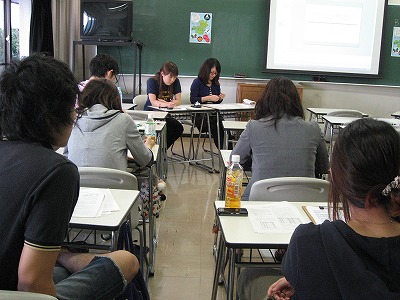 B会場司会とタイムキーパー